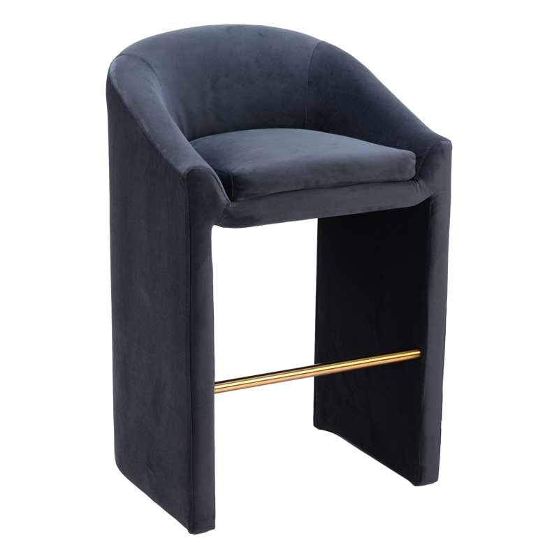 Emas Upholstered Counter Stool, Bar Stool (29.9'' Seat Height)