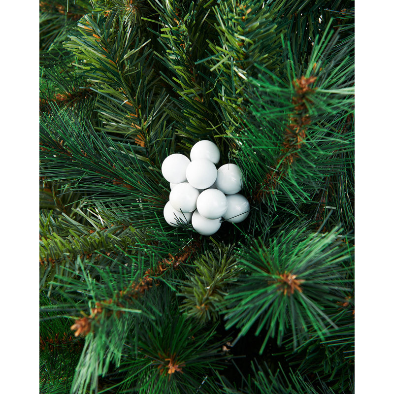 11cm Solid Colour Plastic / Acrylic Bauble, White
