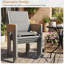 Stackable Outdoor Patio Dining Armchair-395044282