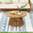 Outdoor Acacia Wood Patio Coffee Table, Round Coffee Table For Backyard, Lawn, Balcony-1551714026