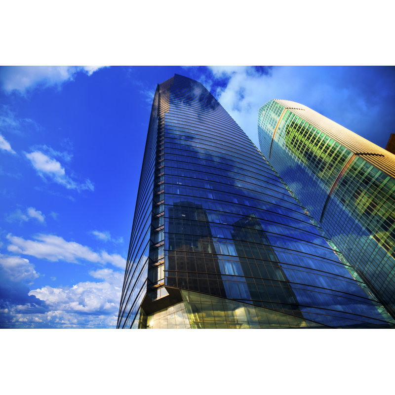 Office Bulding by Shansekala - Wrapped Canvas Print, 30cm H x 46cm W