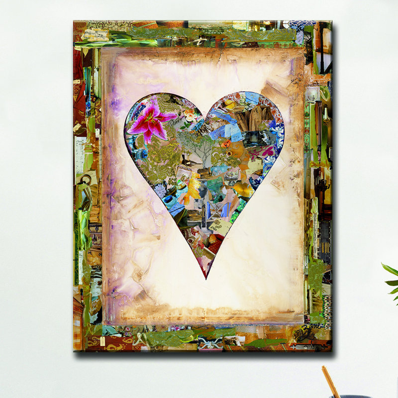 " Nature Heart " Acrylic Print