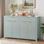 Buffet avec tablettes réglables, 2 tiroirs et 4 portes-81762497