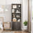 Tall Bookcase, Wooden 6 Shelf Bookshelves-1117535488