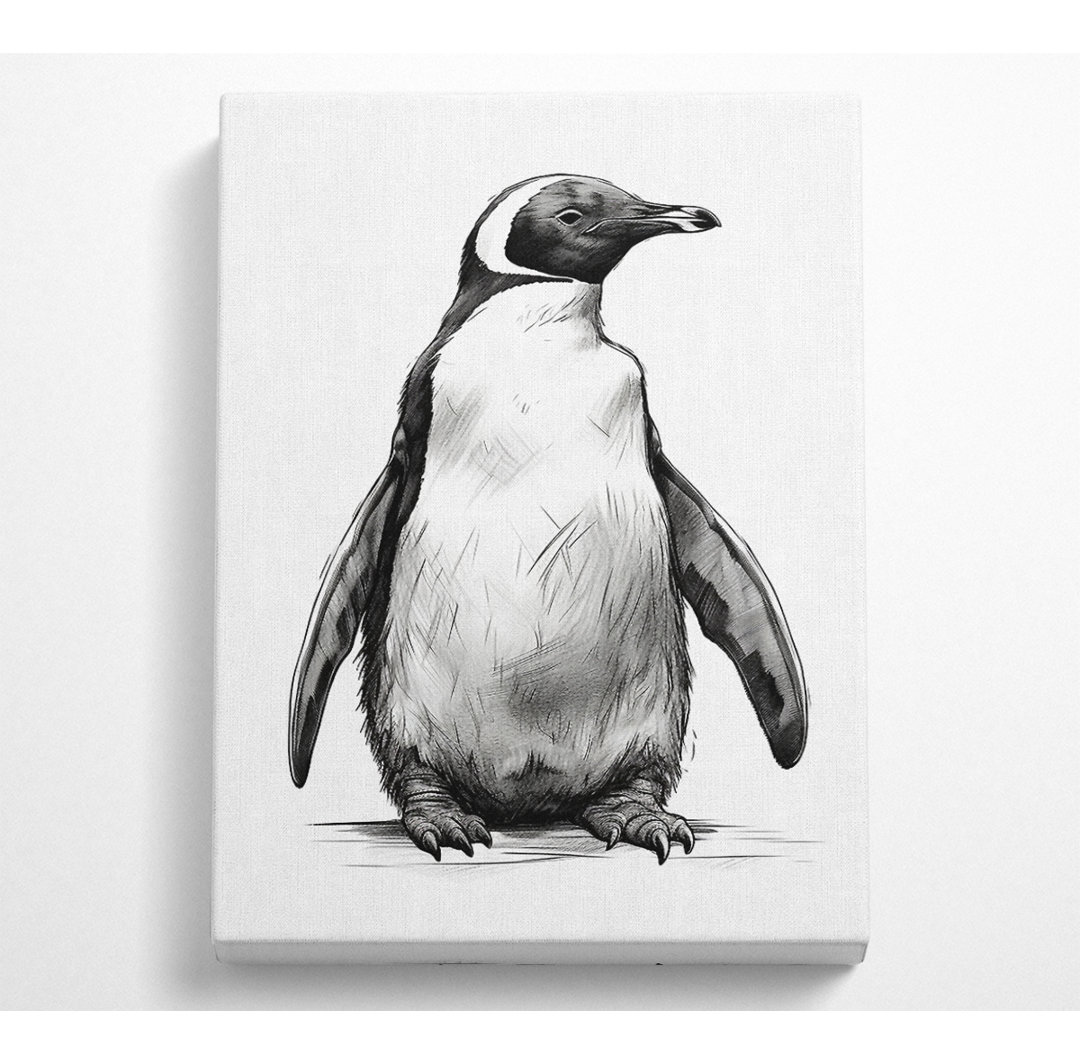 Pinguin Niedlich - Kunstdrucke auf Segeltuch