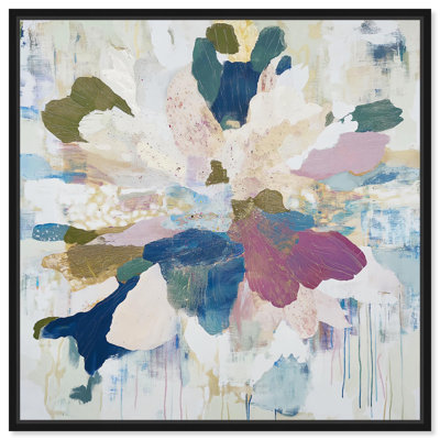 Art Remedy, toile abstraite de couleur douce, dépliant I