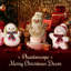 Coussin décoratif en polyester bonhomme de neige Phantoscope Christmas Series 18 po x 12 po-129618959