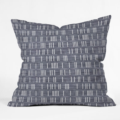 Coussin Holli Zollinger Bogo Denim Mudcloth Light