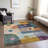Machine Washable Indoor/Outdoor Chantille ACN1117 Green Rug-109489978