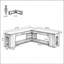 Banc de coin en L, banc de salle à manger de ferme avec coussin de siège amovible