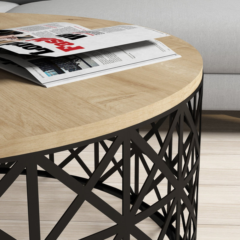 Table basse Carson, Chêne