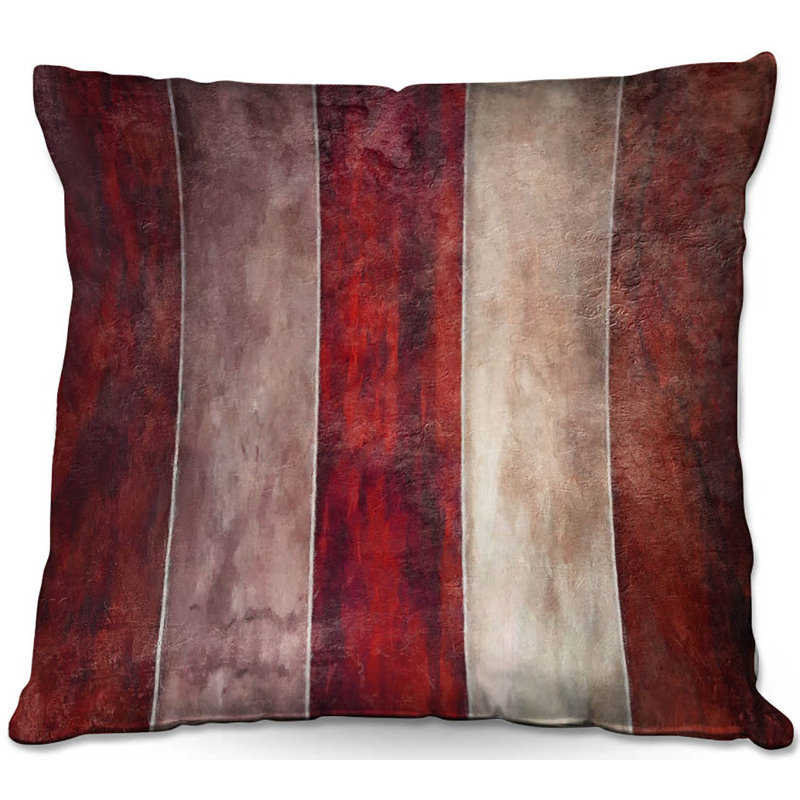 Striped Reversible Throw Pillow, 20" x 20"
