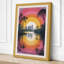Sunset Reflection Tropical - Wrapped Canvas-1101470836-1101470799