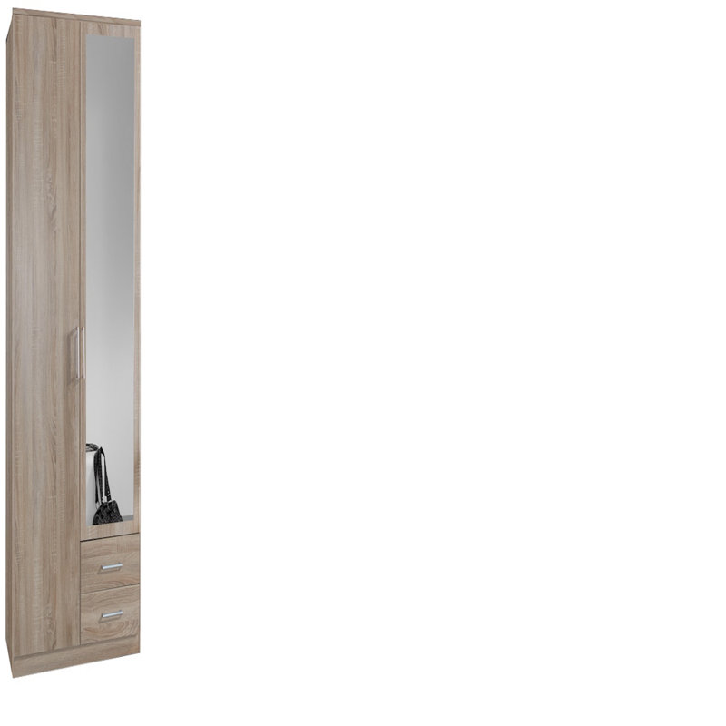 Brand 2 Door Manufactured Wood Wardrobe