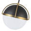 Luminaire suspendu 1 lumière 15,4 po Lucai