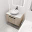Ensemble de meuble-lavabo flottant 30 po avec lavabo en céramique 30 po Modern Design-125514824