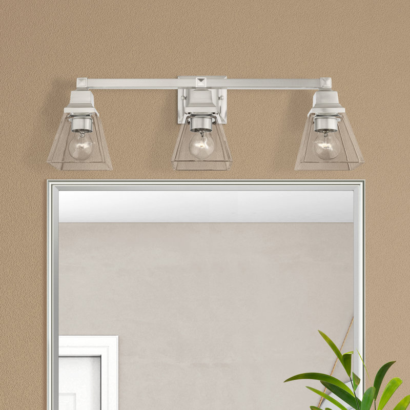 Anfrenee 3 - Light Dimmable Vanity Light, Brushed nickel