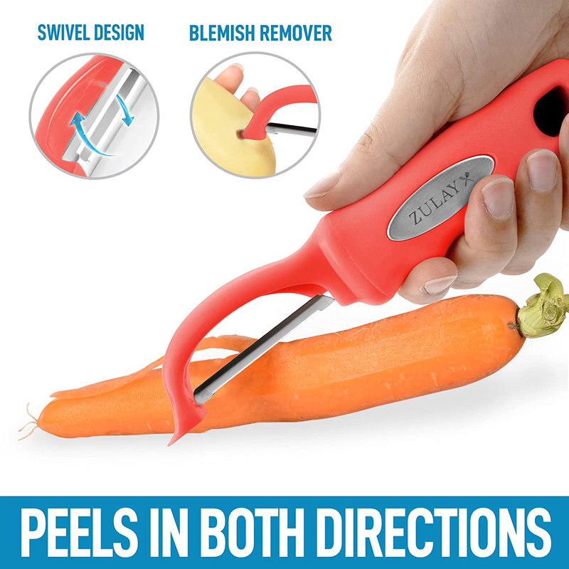 Zulay Kitchen Professional Stainless Steel Veggie Peeler