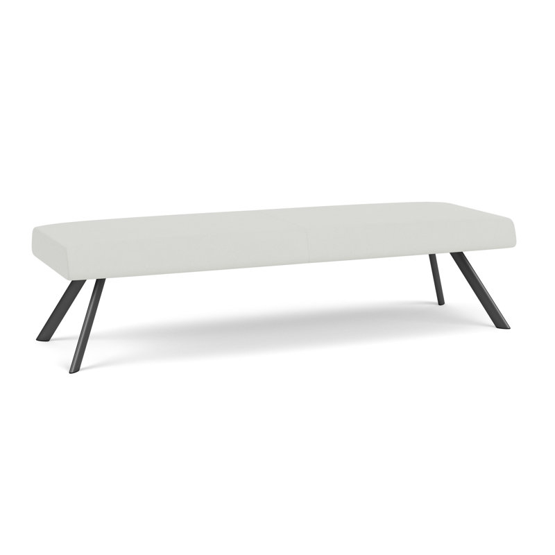 Banc de réception Willow, Gris anthracite, Open House Shadow - Tissu uni