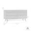 Commode 6 tiroirs Makena en bois d'acacia gris