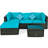 Eckfried 4 - Person Patio Conversation Set with Cushions-495083037