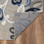 Tapis jacobien bleu et gris-962450466