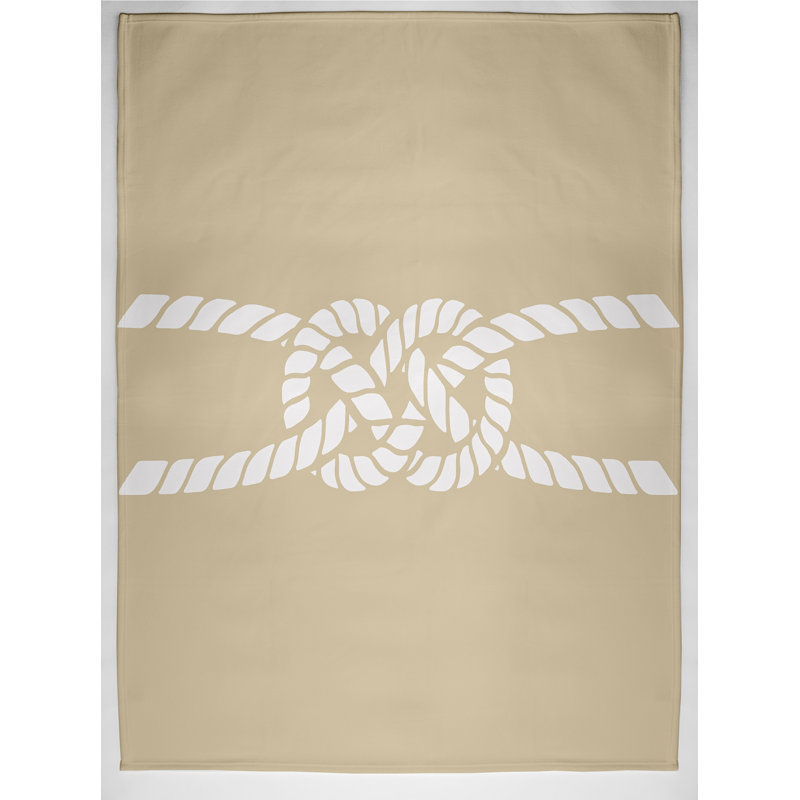 Kelbark Plain Weave / Muslin Throw Blanket, Taupe