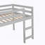 Lit mezzanine avec design multifonctionnel coulissant VIEUX SKU: WFAAE
