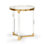 Moravian Glass End Table