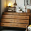 Buffet rétro simple et léger de luxe-129453121