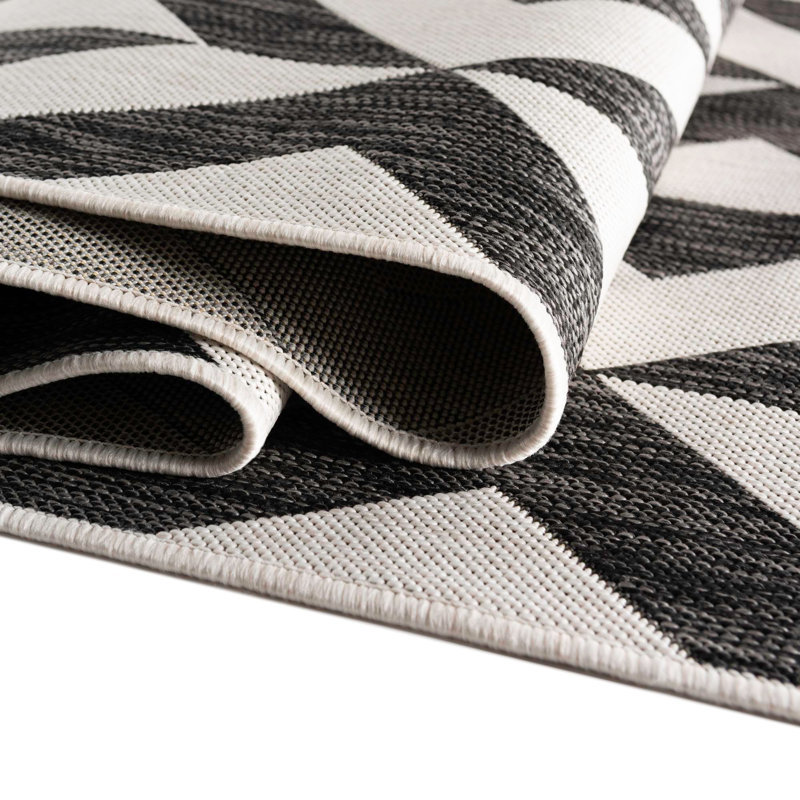 Tapis intérieur / extérieur Jill Zarin Napa, Rectangle 3 pi 1 po x 5 pi 3 po