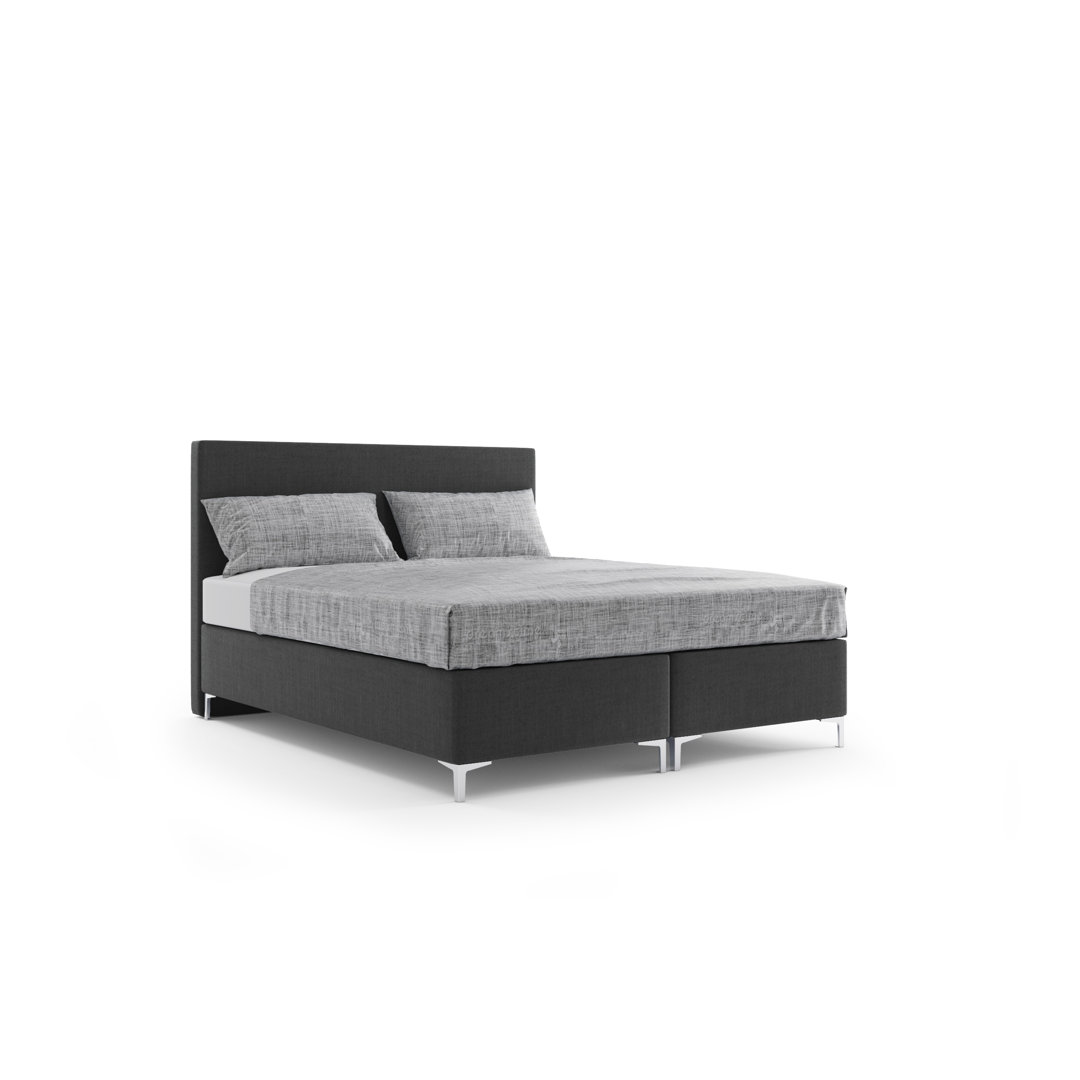 Boxspringbett Adien mit Topper und Bettkasten