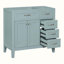 Base de meuble-lavabo simple 35,5 po seulement