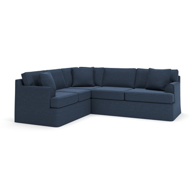 Conradina Slipcovered L-Sectional