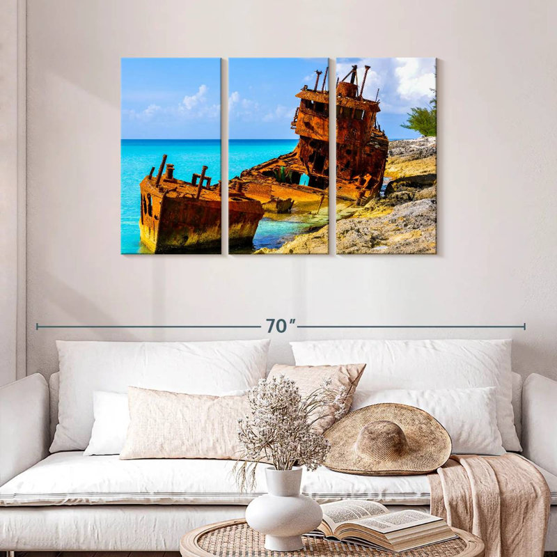 Mehar Bimini Shipwreck, 28" H x 45" W