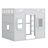 House Loft Bed With Ladder-37284064
