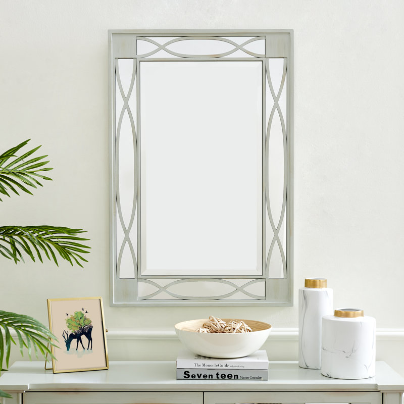 Jameson Wood Flat Wall Mirror