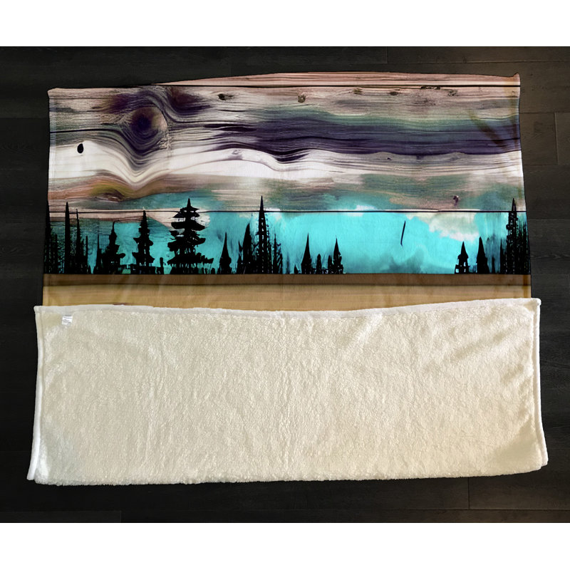 Throw Blanket, 51" W x 60" L