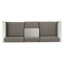 Cape Coral 2 Seater Sofa W/ Metal Tray-349196219