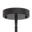 Luminaire suspendu tambour 5 lumières à intensité variable
