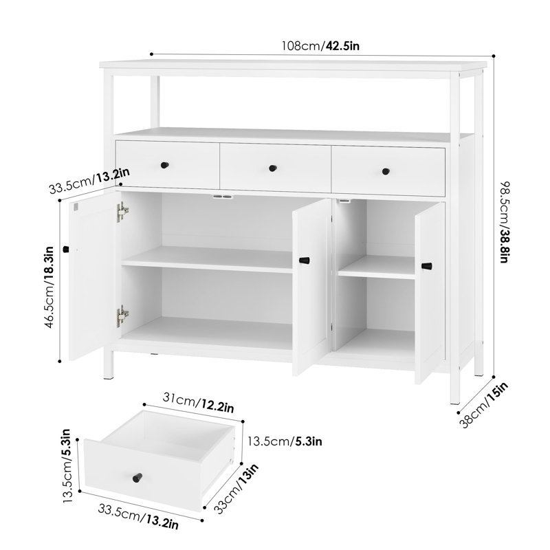 Aldin 108cm Sideboard