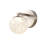 1-Light Wall Sconce - Brushed Nickel-849409098