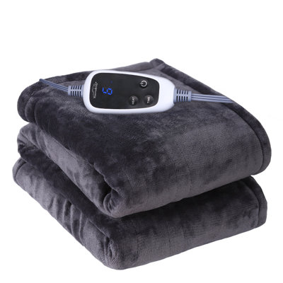 Electrically Heated Throw Blanket