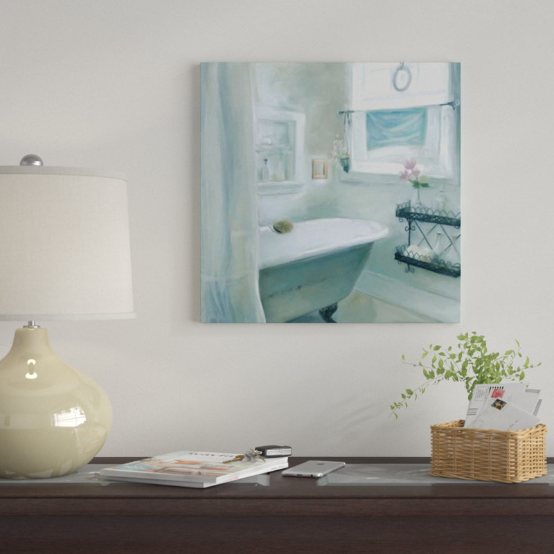 «Tranquility», reproduction sur toile, H 18 po x l 18 po x P 1,5 po, Pas de tapis, Toile tendue