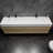 Albizu 84" Wall-Mounted Double Bathroom Vanity-69316053