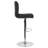 Kaitlyne Adjustable Height Crown Back Barstool w/Accent Nail Trim in LeatherSoft-909303885-805465724