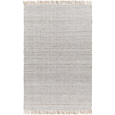 Viewcrest Striped Flatweave Recycled P.E.T. Indoor / Outdoor Area Rug in Taupe