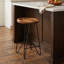 Tabouret de comptoir en teck Aloha