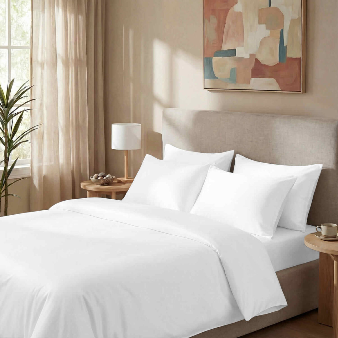Bedding Sets Cotton No Pattern Duvet Cover Set