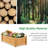 Rilynne Multiple-sized Fir Wood Rectangular Garden Planter-50697484